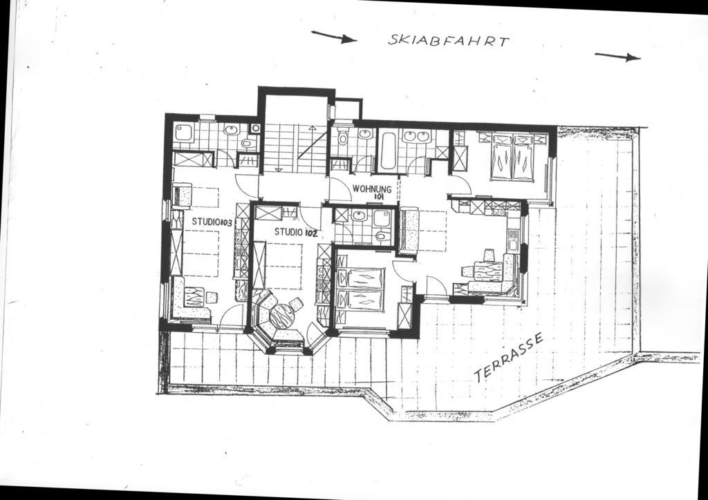 Apartament Chasa Valetta Samnaun Zewnętrze zdjęcie